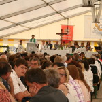 Der Festgottesdienst mit Pfarrer Robert Skrzypek