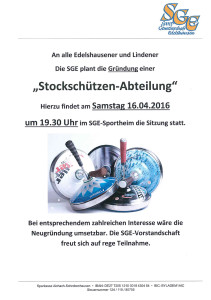 stockschuetzen