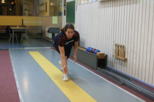 Christine Baumgartner konnte bei der 1:5 Niederlage der Damen I in Friedrichshofen als einzige ihr Duell gewinnen.